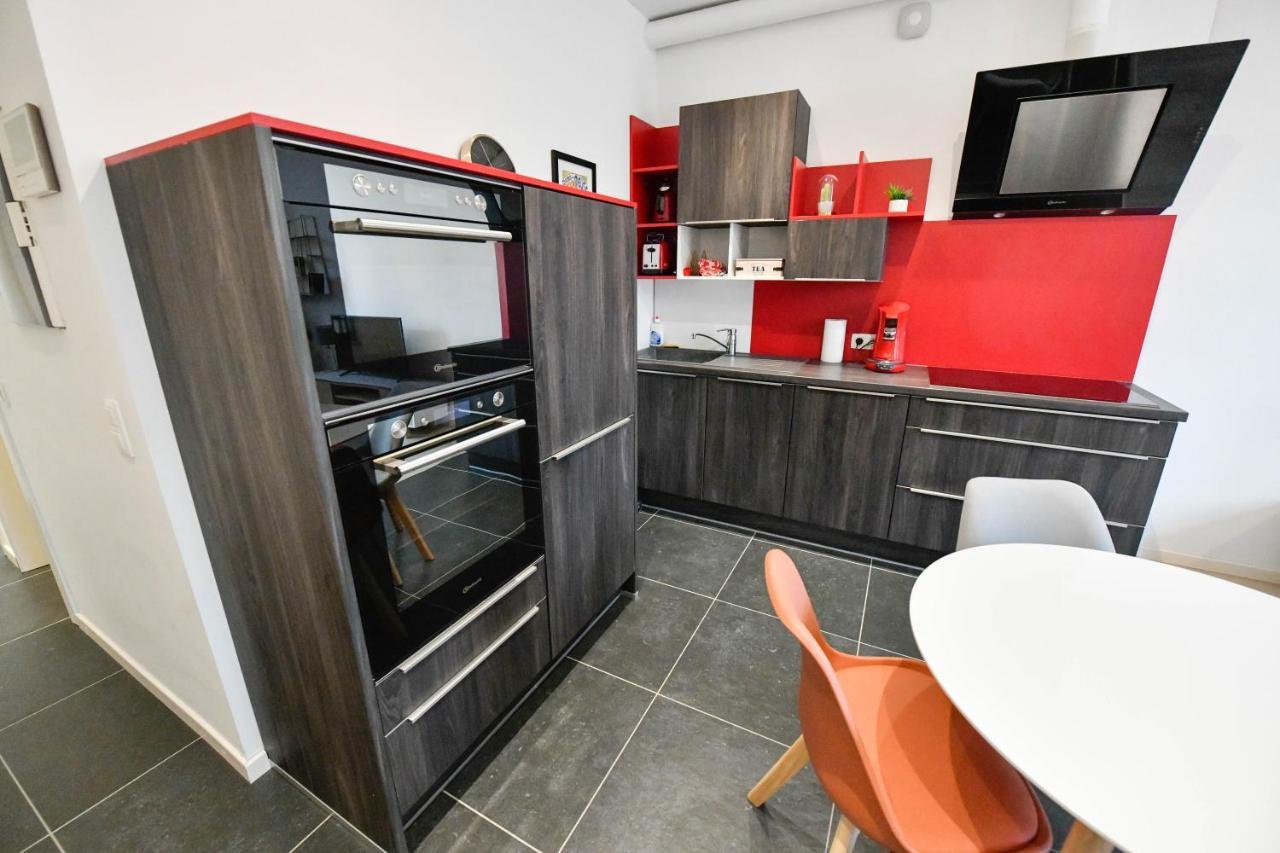 Les Cerisiers - Appartement Cosy Au Centre De Namur Bagian luar foto