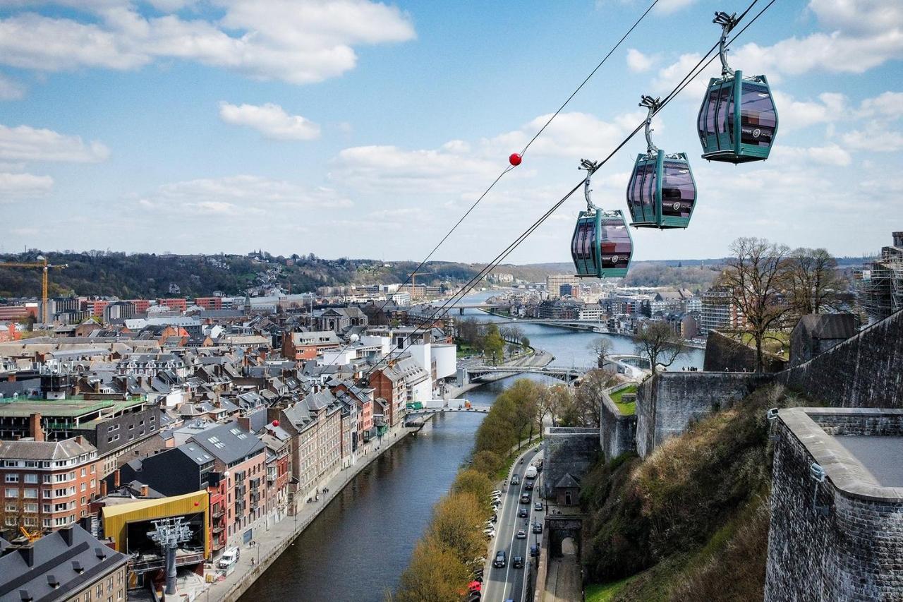 Les Cerisiers - Appartement Cosy Au Centre De Namur Bagian luar foto